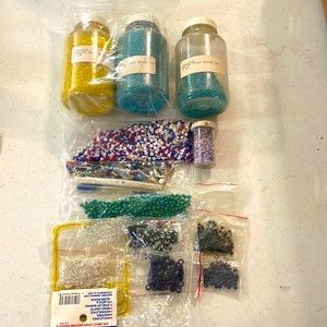 Craft Seed Bead Mixed Lot